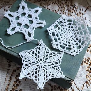 Vintage Crochet Ornaments